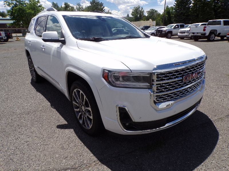 2021 GMC Acadia — rear three-quarter view