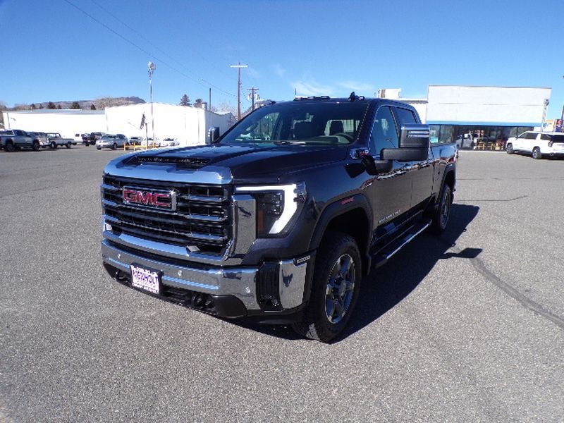 2026 GMC Sierra 2500 HD SLT in Titanium Rush Metallic — front three-quarter view