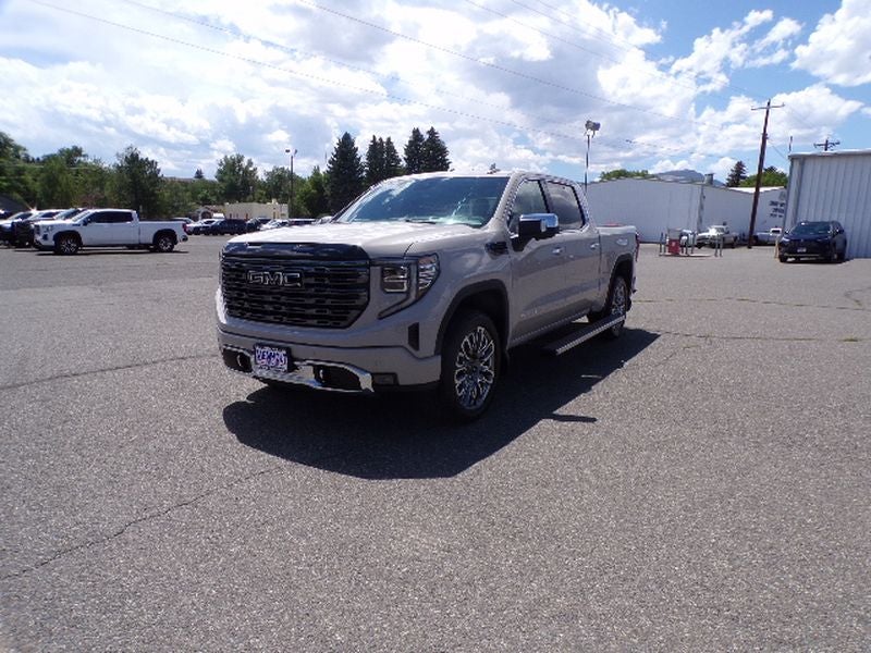 2026 GMC Sierra 1500 Denali Ultimate in Coastal Dune — front three-quarter view