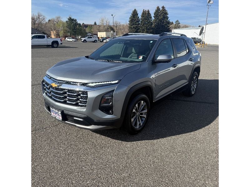 2025 Chevrolet Equinox LT in Sterling Gray Metallic — front three-quarter view
